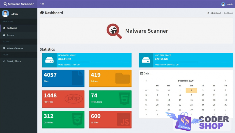 Malware Scanner v2.0 - сканер скриптов на уязвимости